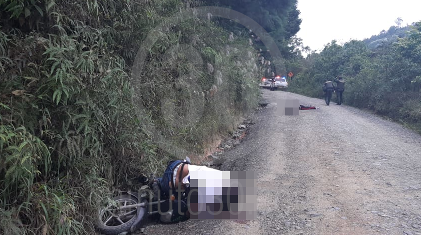 ¡Doble homicidio! En la vía a Amagá mataron a dos personas 1 HOMICIDO DOBLE EN LA V%C3%8DA AMAG%C3%81