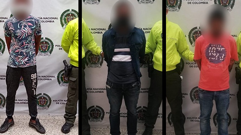FOTOS: En diferentes barrios de Medellín 'agarraron' a 8 hombres por violencia intrafamiliar 17 capturados violencia intrafamiliar