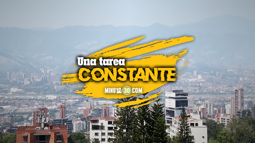 Respirar es vida ¡Cuidemos el aire! 1 Calidad del aire en el Valle de Aburrá. Foto: Minuto30
