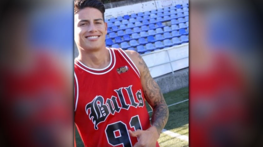 FOTO: Pillaron a James Rodríguez en restaurante de Londres antes de firmar con Everton 1 JAMES RODRIGUEZ