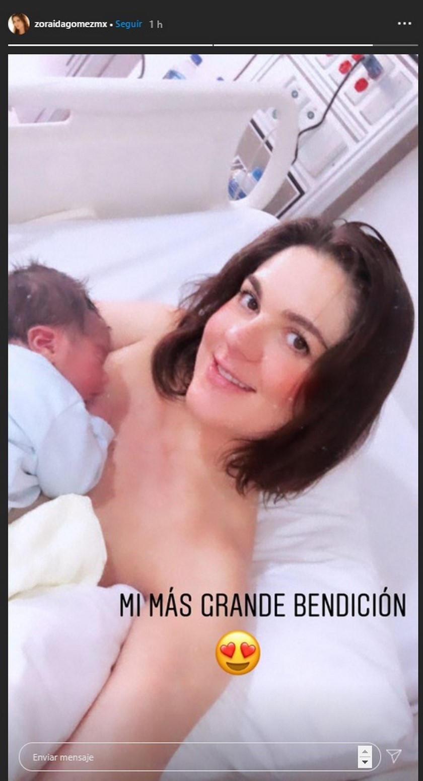 FOTOS: "Todo salió perfecto" Zoraida Gómez anunció la llegada de su hijo 6 rbd1