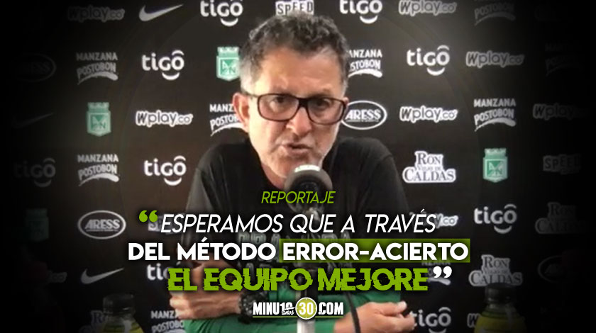 Osorio confía en que Nacional va a mostrar un mejor nivel ante Tolima 1 Osorio confia en que Nacional va a mostrar un mejor nivel ante Tolima