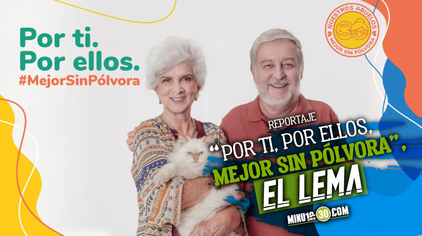 Lanzan nueva campaña que busca disminuir drásticamente el uso de la pólvora en Antioquia 1 Lanzan nueva campaNa que busca disminuir drasticamente el uso de la polvora en Antioquia