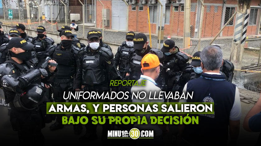 Video: Con presencia del Esmad, autoridades realizaron desalojo de 30 personas en predios de Ituango y Briceño 1 Con presencia del Esmad autoridades realizaron desalojo de 30 personas en predios de Ituango y Briceno