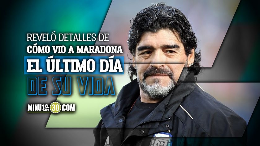 Enfermero de Maradona confirmó que cuando terminó turno, a las 6:30 a. m., estaba vivo 1 Enfermero de Maradona confirmo que cuando termino turno a las 6 30 a m estaba vivo