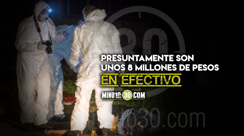 En confusos hechos encontraron a un hombre muerto en Bello y a su lado varios millones en efectivo 1 En confusos hechos encontraron a un hombre muerto en Bello y a su lado varios millones en efectivo