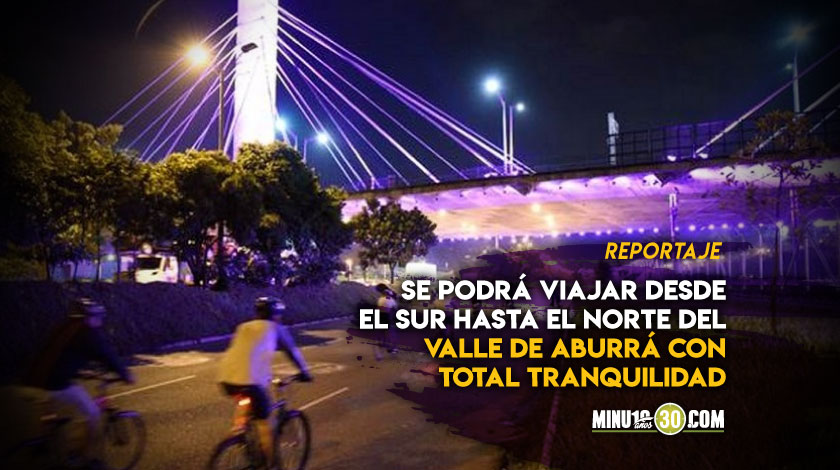 Video: ¡Histórico! Ya hay trazado para la ciclovía que atravesará todo el Valle de Aburrá 1 Historico Ya hay trazado para la ciclovia que atravesara todo el Valle de Aburra