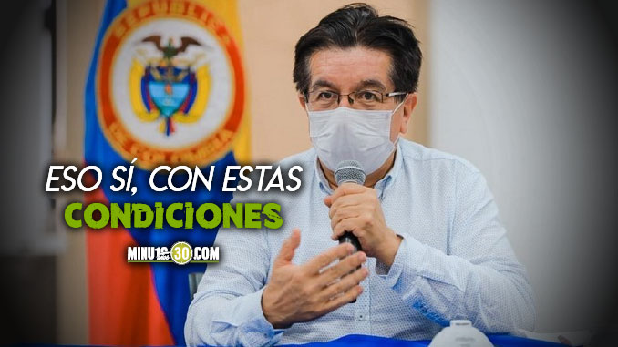Minsalud pide rectificar al juez que ordenó PCR para entrar a Colombia, pero acató la medida 1 La va a comprar Minsalud da luz verde para que privados compren vacunas contra el covid