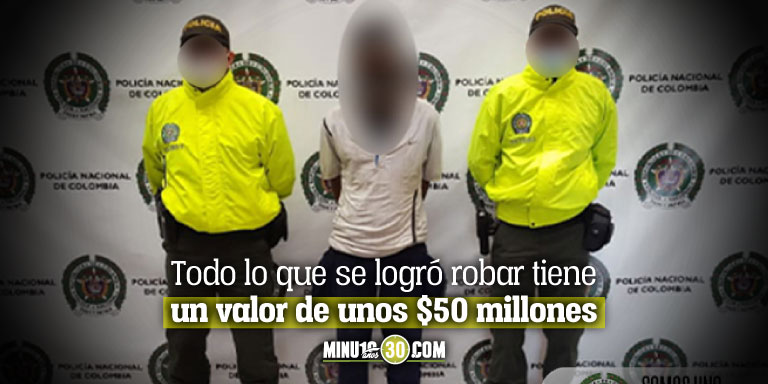 EN VIDEO: Cayó alias “El Liso”, un man que se metía a robar a los locales de El Poblado, cuando estaban cerrados 1 "El Liso"