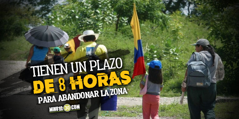 Desplazamiento masivo de campesinos en Antioquia por amenazas de grupos armados