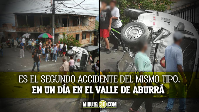 EN VIDEO: ¡Qué susto! Otro bus se quedó sin frenos y causó tremendo accidente, por el barrio París