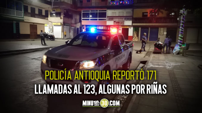 En la primer noche de toque de queda, se impusieron casi 100 comparendos en Antioquia