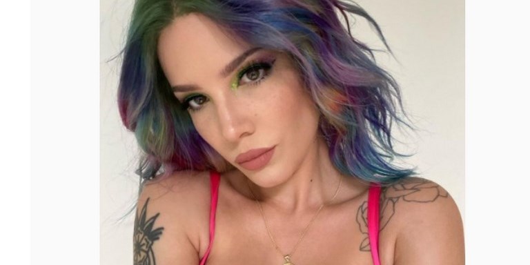 FOTOS. ¡Así dio la tierna noticia! Halsey espera su primer bebé
