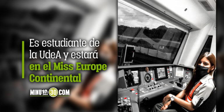 Fotos: La conductora de trenes del Metro de Medellín que representará a Antioquia en certamen de Belleza