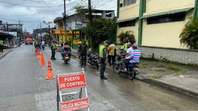 Reducción en delitos y homicidios: balance del primer fin de semana del año 2021 en Chocó
