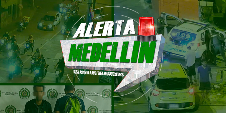 EN VIDEO. Cogieron a un sujeto y a un menor de edad que robaban en moto por Laureles 1 Laureles