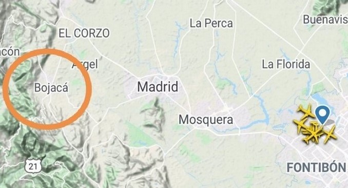 Desapareció aeronave privada que cubría la ruta Girardot – Guaymaral, autoridades adelantan la búsqueda