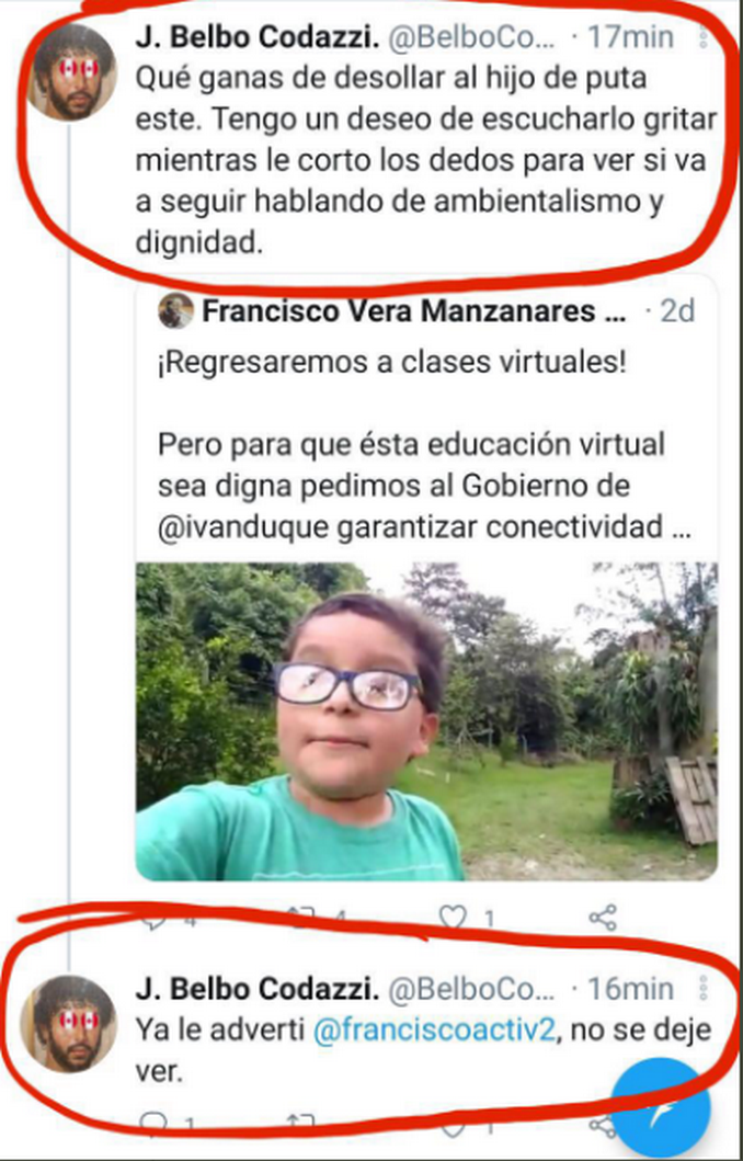 Niño ambientalista