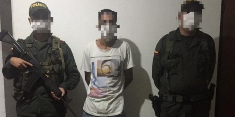 Andaba muy 'campante' teniendo orden de captura vigente por hurto y secuestro simple, pero lo cogieron 1 Capturado en Chocó