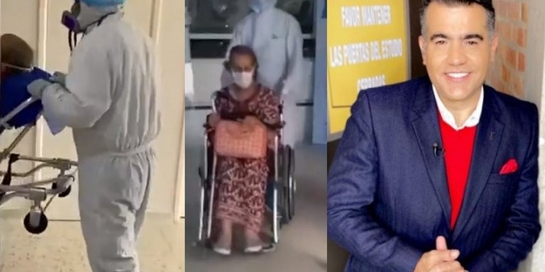 “Nos vuelve el alma al cuerpo”, padres de Carlos Calero regresan a casa tras estar en UCI por covid