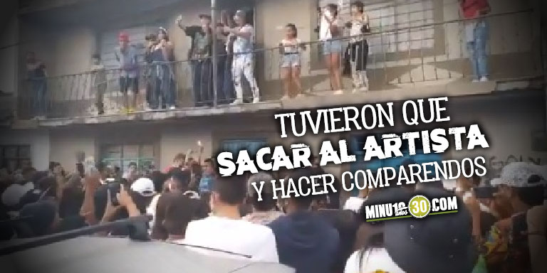 VIDEO: ¿No les dará miedo el Covid? Al menos 300 jóvenes se aglomeraron en plena calle de Popayán por concierto de hip hop