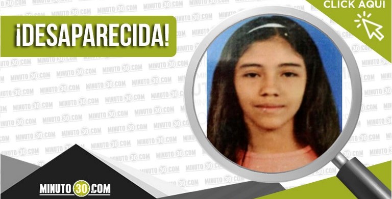 Lucía Valentina Giraldo Gil está desaparecida