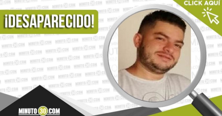 Juan Diego Marín Montoya desaparecido