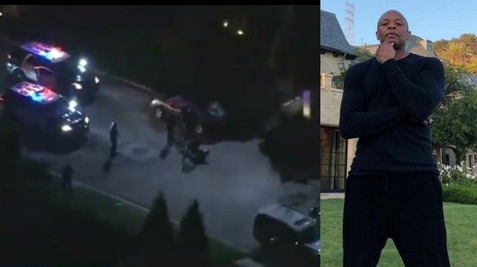 VIDEO. Mientras Dr. Dre estaba en una UCI intentaron robar en la mansión del rapero en Los Ángeles