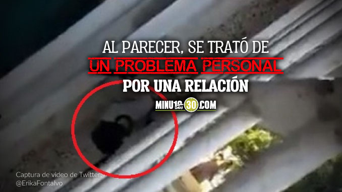 VIDEOS: Encontraron otra granada de fragmentación en Barranquilla, esta vez pegada en la puerta de un local comercial