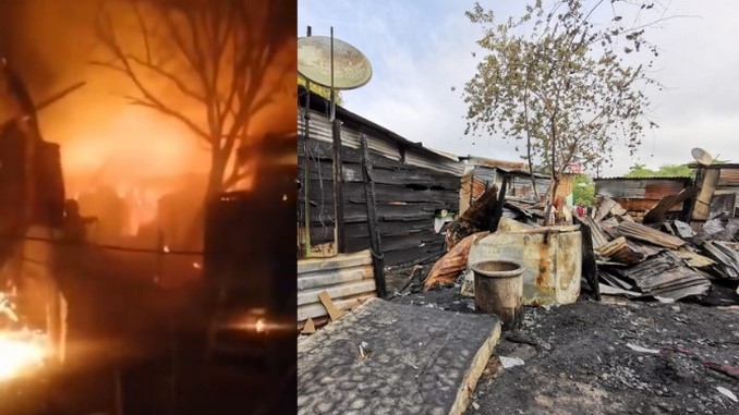 VIDEO: Más de 30 viviendas se quemaron esta madrugada en Montería