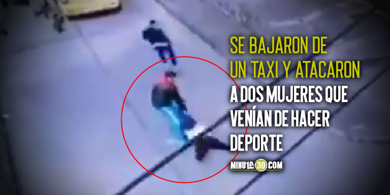 Mujer fue arrastrada en Bogotá