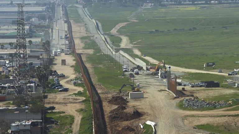 Prosigue la construcción del muro de Trump a pesar de la orden de Biden 1 muro mexico trump biden