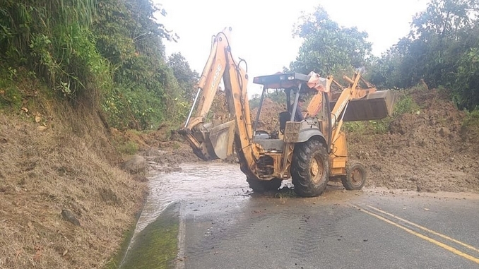Por fuertes lluvias, varias vías de Nariño continúan afectadas