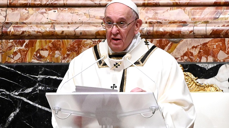El papa insta a promover las condiciones para un mundo sin armas nucleares