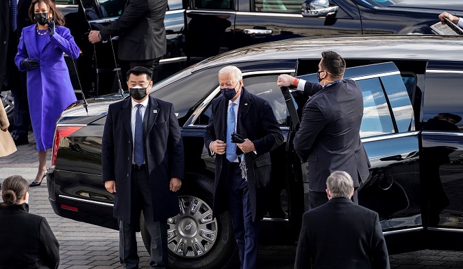 Joe Biden jura el cargo y toma posesión como 46º presidente de EE.UU.