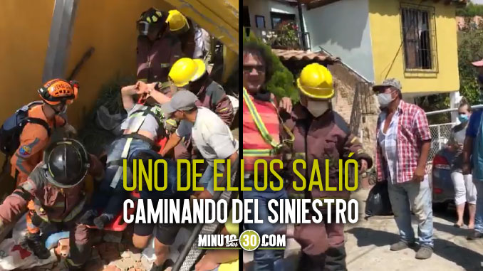 EN VIDEO: Así se vio el rescate de los tripulantes del avión ligero accidentado en Copacabana