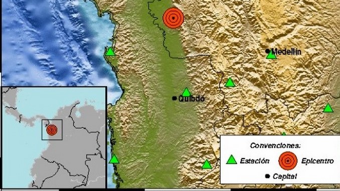 Este 7 de enero amaneció ‘movidito’, un sismo de 3.8 con epicentro en Vigía del Fuerte, Antioquia se sintió en varios municipios