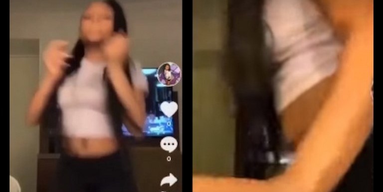 VIDEO. Una joven grababa video de TikTok, alguien entró en su habitación y minutos después la encuentran muerta