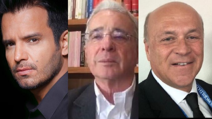 Uribe nombra personajes