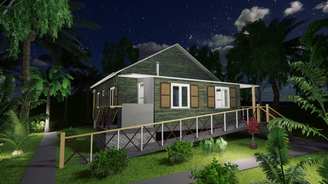 Así serán las viviendas que construirá el Gobierno en Providencia luego del paso del huracán Iota