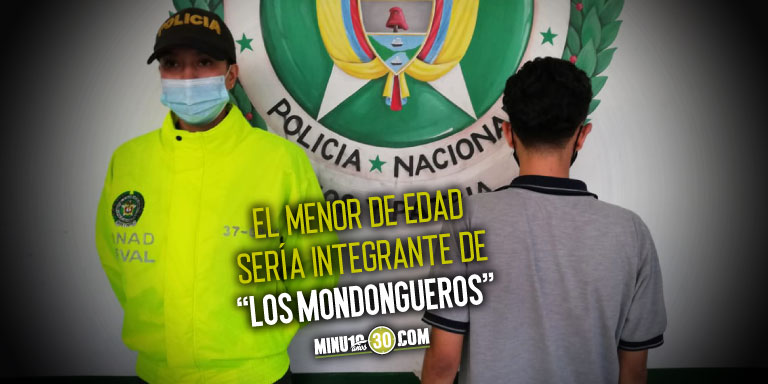 EN VIDEO: Adolescente fue capturado por el homicidio de un tatuador en la Unidad Deportiva René Higuita 1 Alias "Arango"