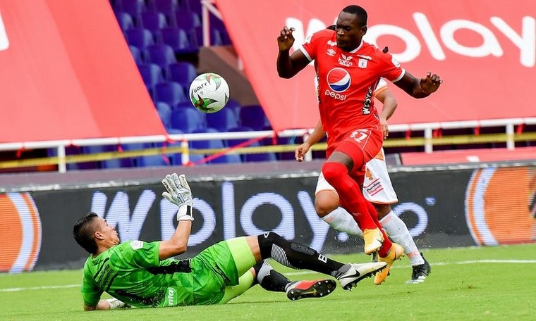 América no pudo con Envigado FC en el Estadio Pascual Guerrero 1 America de Cali Copiar