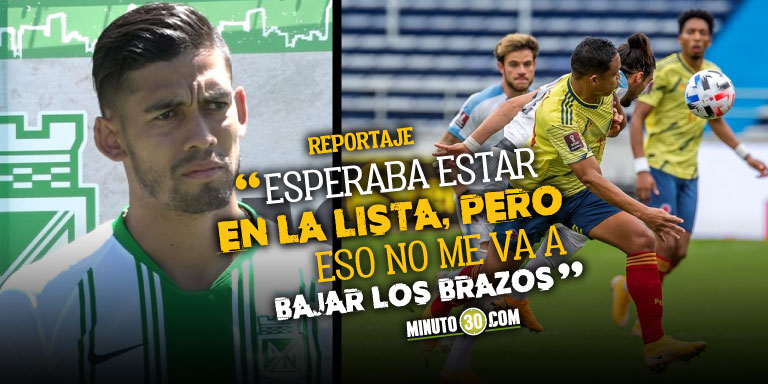 Andrés Andrade no se dará por vencido en su intención de llegar a la Selección Colombia 1 Andres Andrade no se dara por vencido en su intencion de llegar a la Seleccion Colombia 1