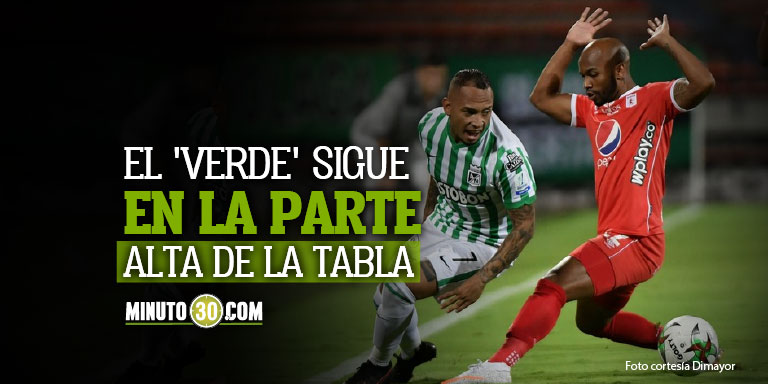 Atlético Nacional quedó con sabor agridulce tras empate frente al América 1 Atletico Nacional quedo con sabor agridulce con empate frente al America