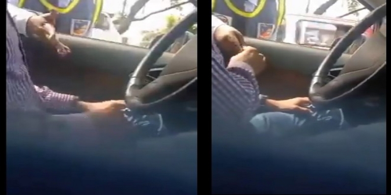 VIDEO: ¡La cogieron infraganti! Graban a agente de tránsito aceptando un soborno en Buenaventura