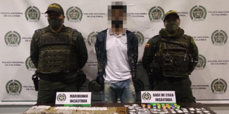 ¡Le quitaron el “plante”! Lo cogieron con varias dosis de droga listas para la venta 1 Barrio Trinidad