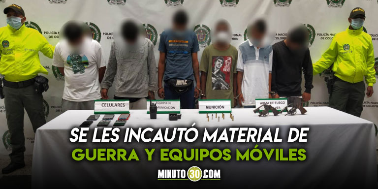 EN VIDEO: Cayeron 6 delincuentes de “El Acopio”, dedicados a cometer homicidios y múltiples crímenes en Robledo 1 Capturados