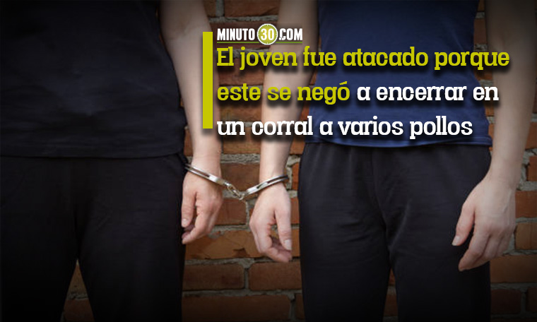 Pareja que casi mata a un joven en Ajizal, por una discusión de vecinos, fue condenada a más de 23 años de prisión 1 Condenada pareja a mas de 23 anos de prision por atentado contra unmenor de edad en Itagui