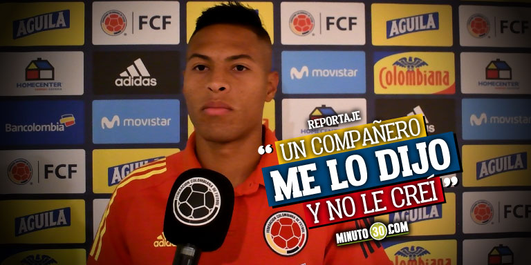 David Lemos, otro de los que creyó que convocatoria a la Selección Colombia era broma 1 David Lemos otro de los que creyo que convocatoria a la Seleccion Colombia era broma