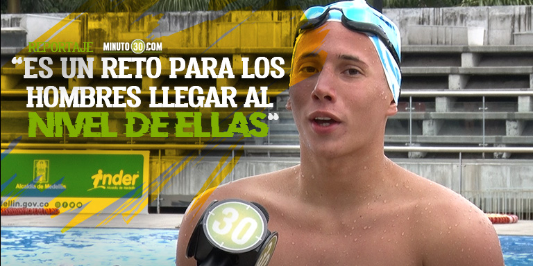 Gustavo Sánchez celebra la inclusión de los hombres en la natación artística